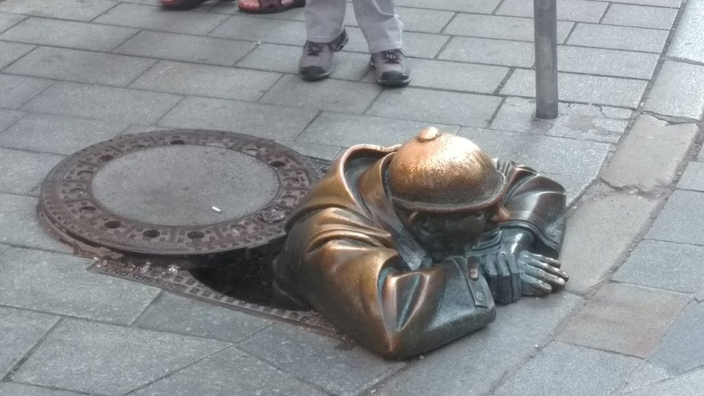 Cool statue Slovakia